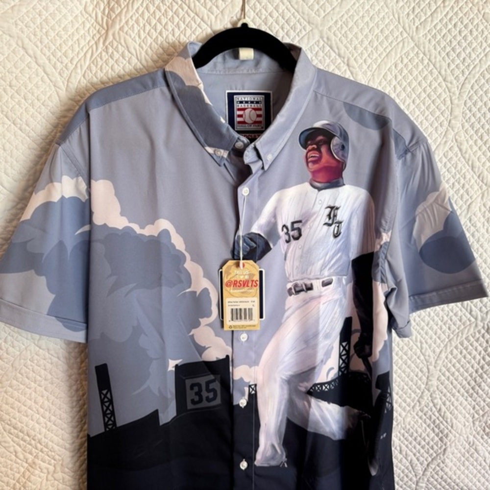 RSVLTS Frank Thomas Big Hurt Hall of Fame Shirt XL NWT KUNUFLEX